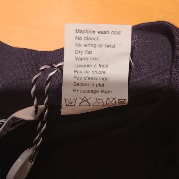 VERSACE V2 black men's t-shirt with blue logo size S